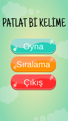 Android application Patlat Bi Kelime - Kelime Bul screenshort