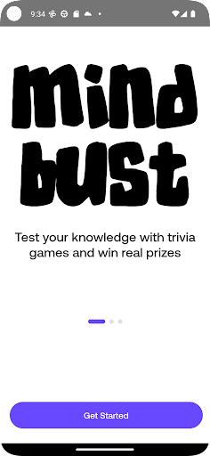 Android application Mind Bust screenshort