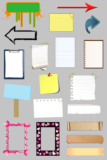 Add Captions words on photos