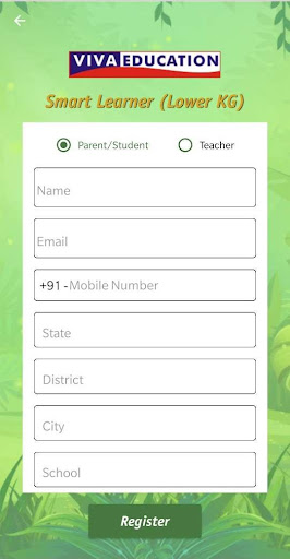 Smart Learner(Lower KG) Screen 2