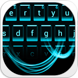 Cool simple black Keyboard Theme icon