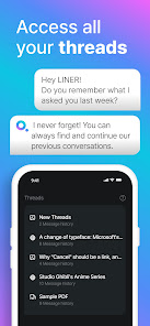 Captura de Pantalla 7 LINER: Espacio de Trabajo AI android