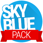 Cover Image of Download Sky Blue PACK - PA/CM11 Themes 1.4.1 APK