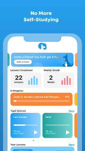 Say - Learn Korean with Tutors Screen 3