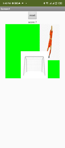 Android application Soccer Game screenshort