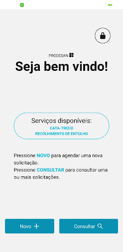 Android application Cata-Treco - Santos/SP screenshort