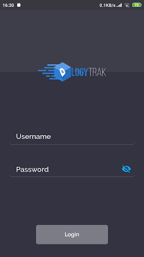 Android application LogyTrak screenshort