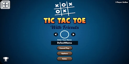 Tic Tac Toe multiplayer: XOXO