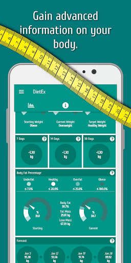 DietEx - Weight, Diet and Heal Screen 3