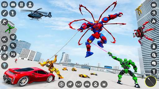 Spider Rope Hero – Robot Game
