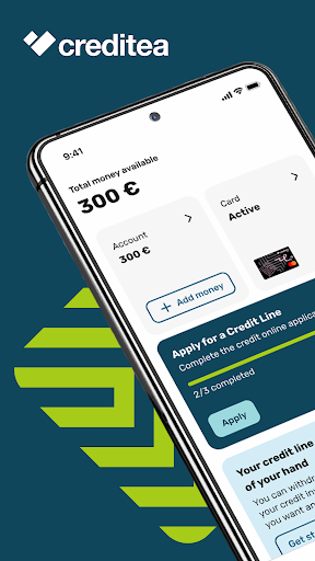 Android application Creditea | Card and App screenshort