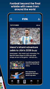 The Official FIFA App Screenshot