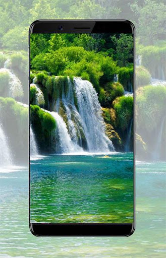 Android application Waterfall Wallpaper screenshort