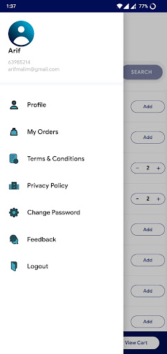 Phoenix Food Order Screen 3