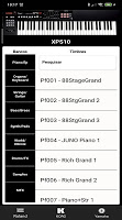 screenshot of Lista Timbres