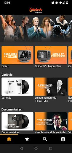 Android application Melody - Android TV screenshort