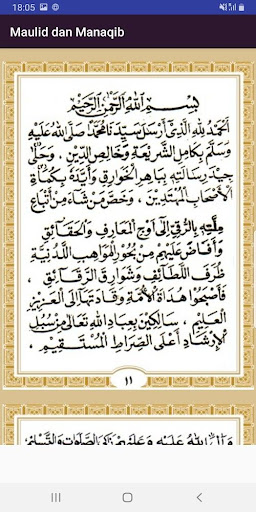 Maulid Dan Manaqib Arab Terjem