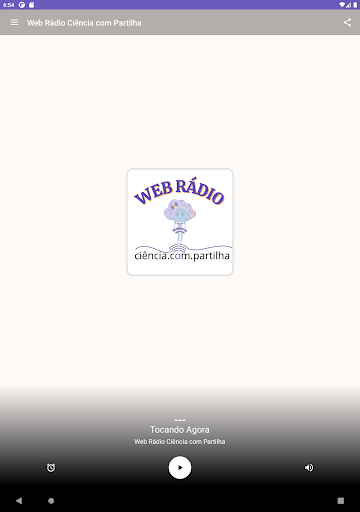 Web Rádio Ciência com Partilha