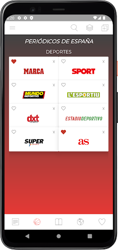Periódicos Españoles Screen 2