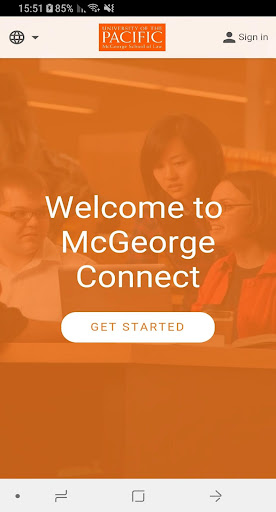 Android application Mcgeorge Alum screenshort