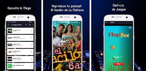 Android application La Mega 97.9 FM En vivo screenshort