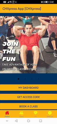 CHXpress Fitness Screen 3