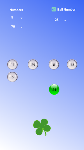 Lucky Numbers Screen 3