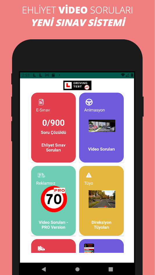 #1. Ehliyet Sınav Soruları 2022 : (Android) بواسطة: Driving Theory Hazard Perception Test
