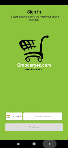 Grooceryez.com Screen 2