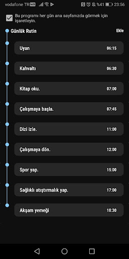 Ajanda - Plan, Not, Motivasyon Screen 2