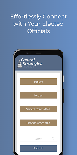Capitol Strategies App Screen 2