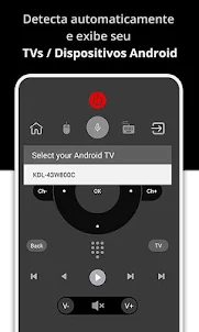 Remoto para dispositivos / TVs Android: CodeMatics
