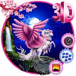 Cover Image of ダウンロード Unicorn 3D Parallax Theme🐎 1.1.1 APK