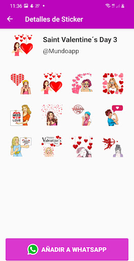Wasticker of women Screen 2