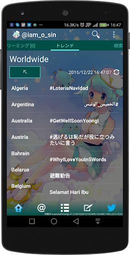 Tweecha ThemePOn The Clouds