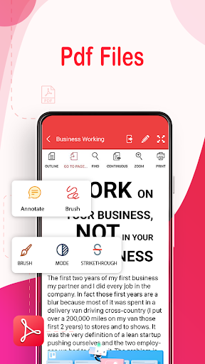 Document Reader-Office Viewer Screen 3