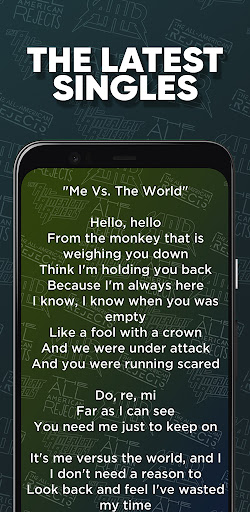 All-American Rejects Lyrics Screen 3
