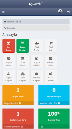 Android application kServis Mobil screenshort
