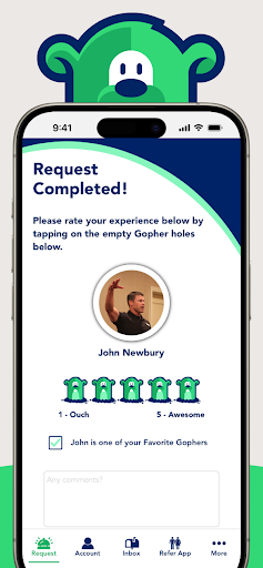 Gopher Request Screen 3