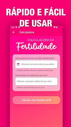 Calculadora da Fertilidade Screen 3