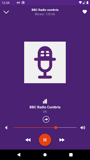 Uk BBC Radio cumbria Screen 2