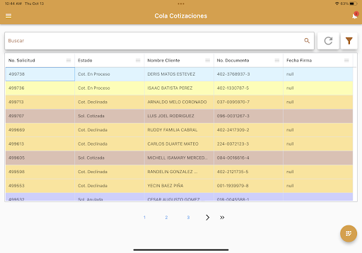 CotizAPP Screen 3