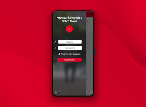 Android application Kutxabank Negocios Cobro Móvil screenshort