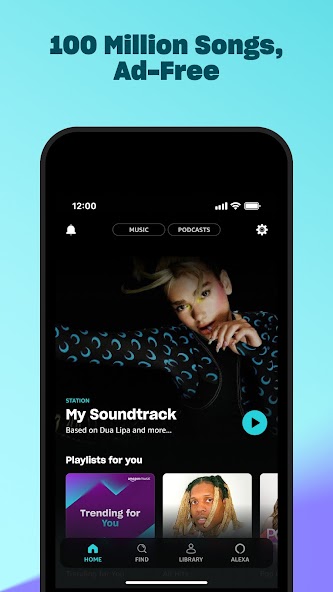 Amazon Music: Escucha podcasts y nueva música 23.12.1 APK + Мод (Unlimited money) за Android