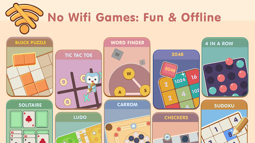 Android application No Wifi Games: Fun & Offline screenshort