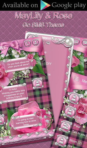 Maylily and Rose theme Screen 3