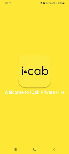Android application ICab Private Hire screenshort