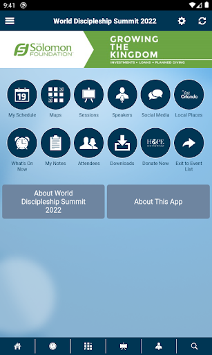 ICOC Events Screen 2