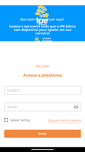 Android application Ipe Educa - Consórcio Magalu screenshort