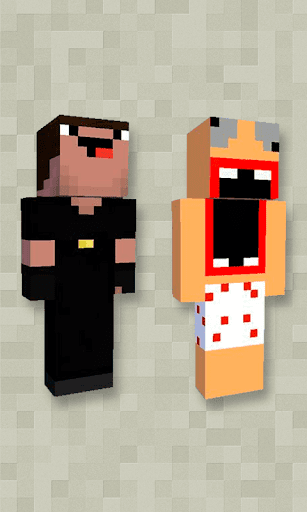 Android application Noob Skins MCPE screenshort